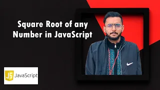 Calculate Square root of number in javascript Square root in hindi math function in javascript