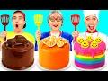 Me vs Grandma Cooking Challenge | Funny Food Challenges