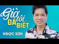 Download Lagu GIỜ TÔI ĐÃ BIẾT - Ngọc Sơn | Official MV