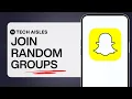 How To Join Random Group On Snapchat Meet New People 2025
