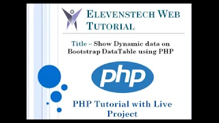 Show dynamic data on Bootstrap DataTable using PHP