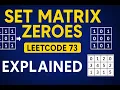 Set Matrix Zeroes Leetcode Python problem 73 Complete Explanation 2 30