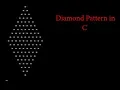 2 C Program To Print Diamond Pattern