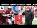 Nebraska Football Depth Chart Takeaways Nebraska Football 2023