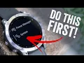 Quick Tips Just Opening A New Fenix 7 or Epix