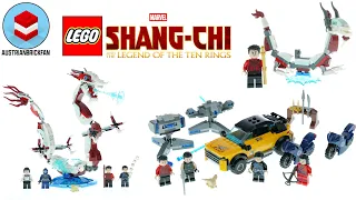All LEGO Marvel Shang Chi and the Legend of the ten Rings Sets Compilation/Collection Speed Build