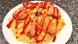 kfc hot shot with arabian rice kfc hot shots u0026 hot and spicy rice neelos kitchen