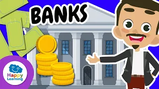 BANKS 💵 Discover Their Role and Fun Facts | Happy Learning 🏦💰✨