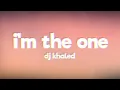DJ Khaled - I'm The One ft  Justin Bieber, Quavo, Chance the Rapper, Lil Wayne.