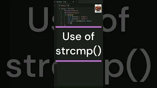 Use of strcmp function in c programming