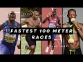 Top 10 Fastest Sprinters In The World 100m Dash World Records