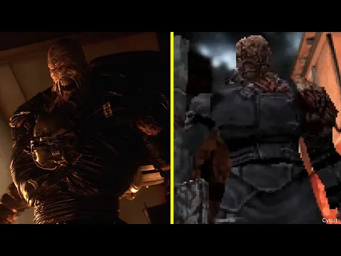 Resident Evil 3 Remake vs Original vs Resident Evil 2 Remake Early Graphics Comparison