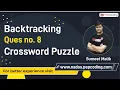 How to Solve Crossword Puzzle Using Recursion Backtracking Algorithm