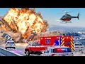 Download Lagu AMBULANCE ASSAULT | Epic Police \u0026 Helicopter Chase - BeamNG.Drive