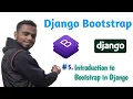 Introduction to bootstrap in django project Bootstrap with Django Coding India