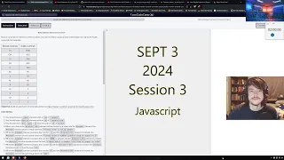 freeCodeCamp - Pt18 JavaScript Algorithms and Data Structures Sept 3 24 Study Session 3