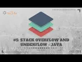 How to Handle Stack Overflow Stack Underflow Exception Java WeTechie