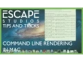 Tips and Tricks - Command Line Rendering in Mac