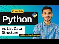List Data Type in Python Python for beginners