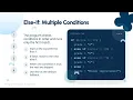 Conditional Statements Control Flow