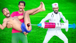 Very Special Trending Comedy Video 2026😂 Amazing Injection Wala Doctor Comedy Video E245 @funtv22