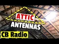 Lagu Cheap Home Brew CB / 11m antennas for Attics and Lofts (also for 12m and 10m too)