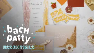 Bohemian Wedding Bachelorette Invitations for 2019