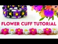 Flower Cuff Two Ways Easy Kandi Tutorial