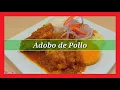 Como preparar ADOBO DE POLLO - Receta facil