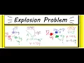 Momentum Problem - Exploding Object