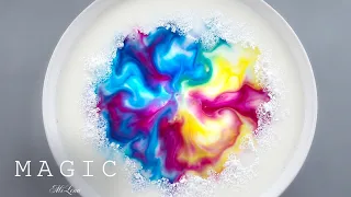 ЗАВОРАЖИВАЮЩИЙ ЦВЕТНОЙ ВЗРЫВ 🎨 ВОЛШЕБНЫЙ ЭКСПЕРИМЕНТ 🌈 A magical explosion of colors 🤩