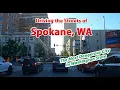 Streets of Spokane WA Most Dangerous City in Washinton State