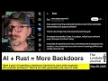 AI Rust More Backdoors