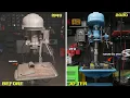 BEAUTIFUL Drill Press Restoration Delta 17