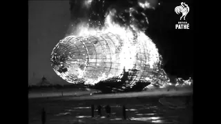 hindenburg disaster real footage 1937 british path 