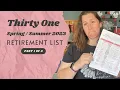 Thirty One Spring Summer 2023 Retirement List - Part 1