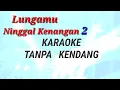 Download Lagu LUNGAMU NINGGAL KENANGAN 2 -Karaoke Tanpa Kendang