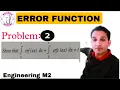 Error Function Engineering Maths-2 Problem 2 SPPU