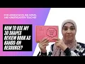 How to use my 3D shapes review book