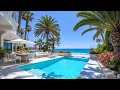Download Lagu Relaxing Seaside Jazz - Morning at Luxury Villa Ambience with Happy Bossa Nova Jazz for Great Moods