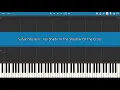 Sufjan Stevens - No Shade In The Shadow Of The Cross Piano Synthesia Cover