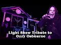 Download Lagu Light Show Tribute to Ozzy Osbourne - Medley of Ozzy with Mr. Crowley, Bark at the Moon, Crazy Train