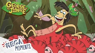 Toxic Beetles Alert🪲🚨 | George Of The Jungle | 1Hour Of FULL EPISODES!! | Mega Moments