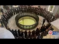 Newton County High School choir performs at the State Capitol during legislative session