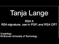 Download Lagu RSA II - RSA signature, use in PGP, and RSA CRT