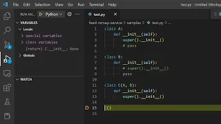 Python Calling parent constructor with multiple inheritance
