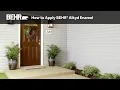 How to Apply BEHR Alkyd Enamel to Doors and Trim