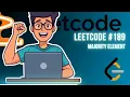 Leetcode 169 Majority Element Top Interview 150