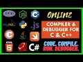 How to compile Code Online Online compiler Compile Code C C Java Python c