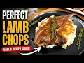 Juicy Lamb Chops Recipe with Lemon Garlic Butter